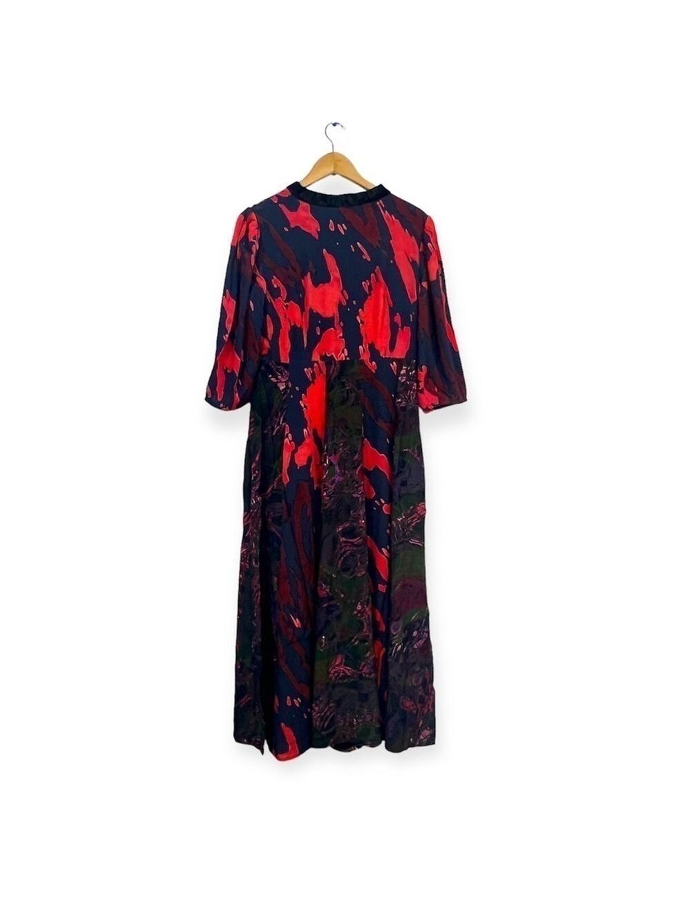 Soft Surroundings Boho Velvet Front Epiphany Maxi Dress Size 6 New - Picture 4 of 15